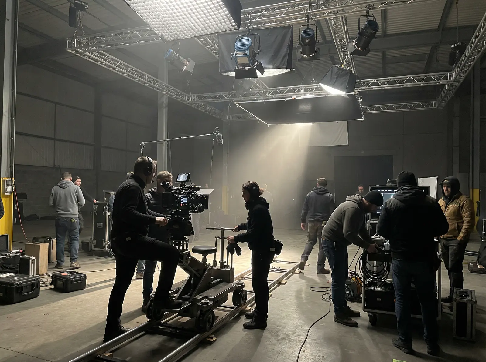 电影《暗流》拍摄现场 - 使用 器材仓库 设备